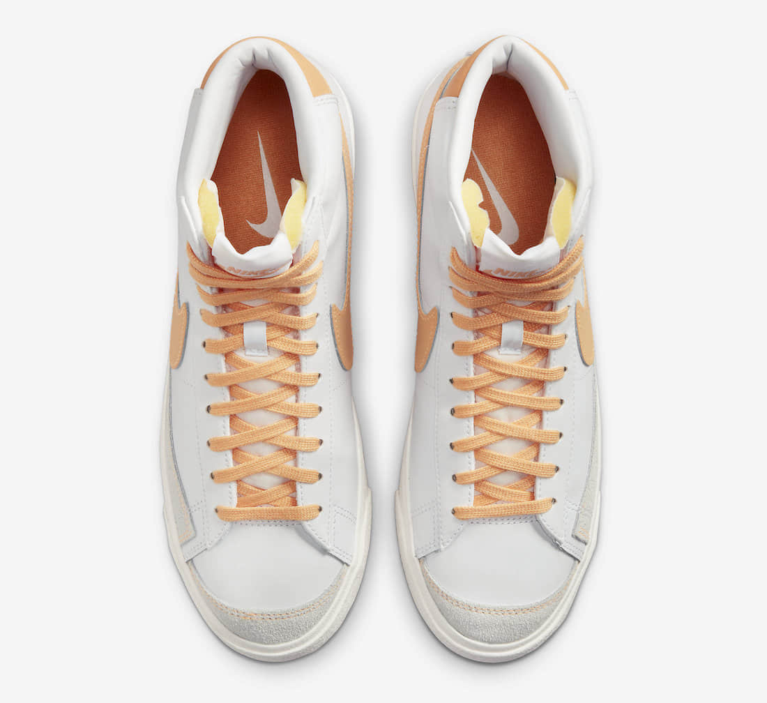 清新奶油橘!全新Nike Blazer官图释出! 货号:FD0287-100