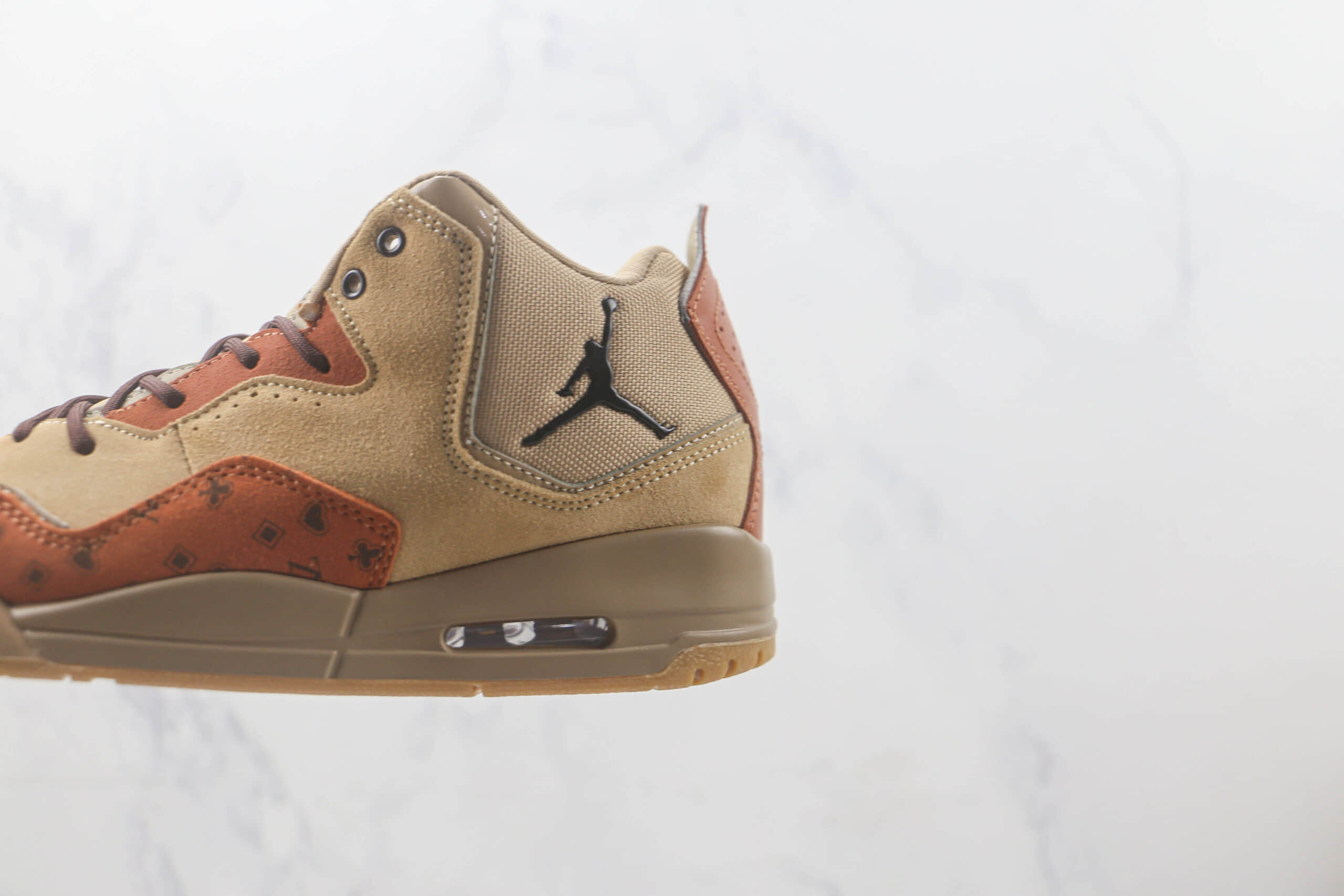 乔丹Air Jordan Courtside 23纯原版本小麦卡其色AJ23篮球鞋 乔丹AJ系列实战篮球鞋 货号:AT0057-200