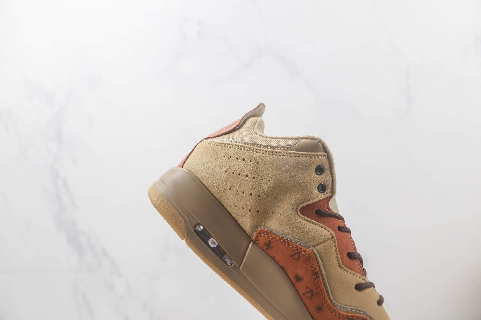 乔丹Air Jordan Courtside 23纯原版本小麦卡其色AJ23篮球鞋 乔丹AJ系列实战篮球鞋 货号:AT0057-200