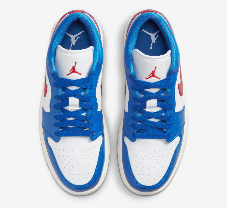 活力校园风!低帮AJ1新配色曝光! 货号:DC0774-416