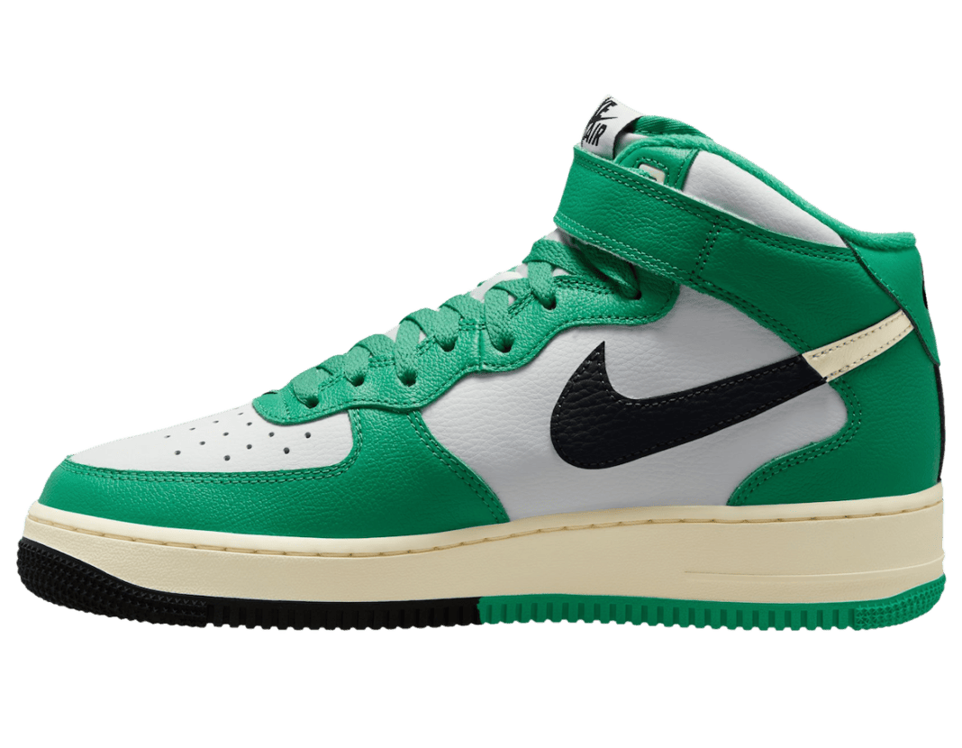 全新灰绿AF1首度曝光!复古气息拉满! 货号:FD2554-100