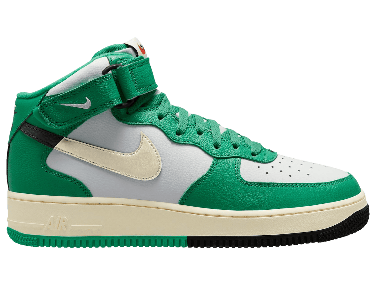 全新灰绿AF1首度曝光!复古气息拉满! 货号:FD2554-100