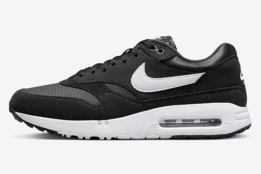 奥利奥既视感!全新黑白Air Max 1 Golf官图曝光! 货号:DV1403-010