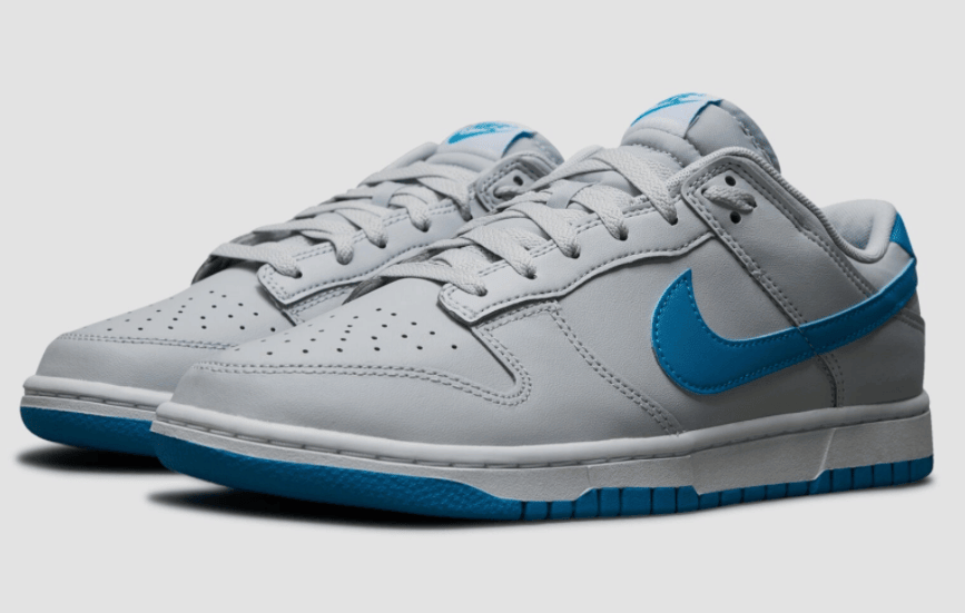 复古灰蓝!低帮Dunk新配色曝光! 货号:DV0831-001