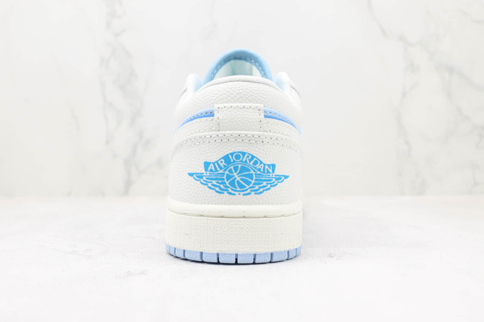 乔丹Air Jordan 1 Low纯原版本低帮AJ1白蓝脚趾配色板鞋 莆田天花板AJ1系列 货号：DV1299-104