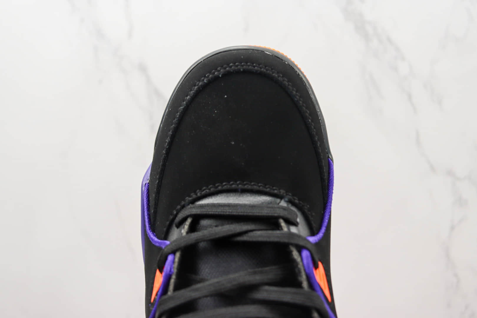 耐克Nike Air Flight 89纯原版本星际主题Flight 89黑紫色篮球鞋 莆田耐克篮球鞋系列 货号:CU4838-001