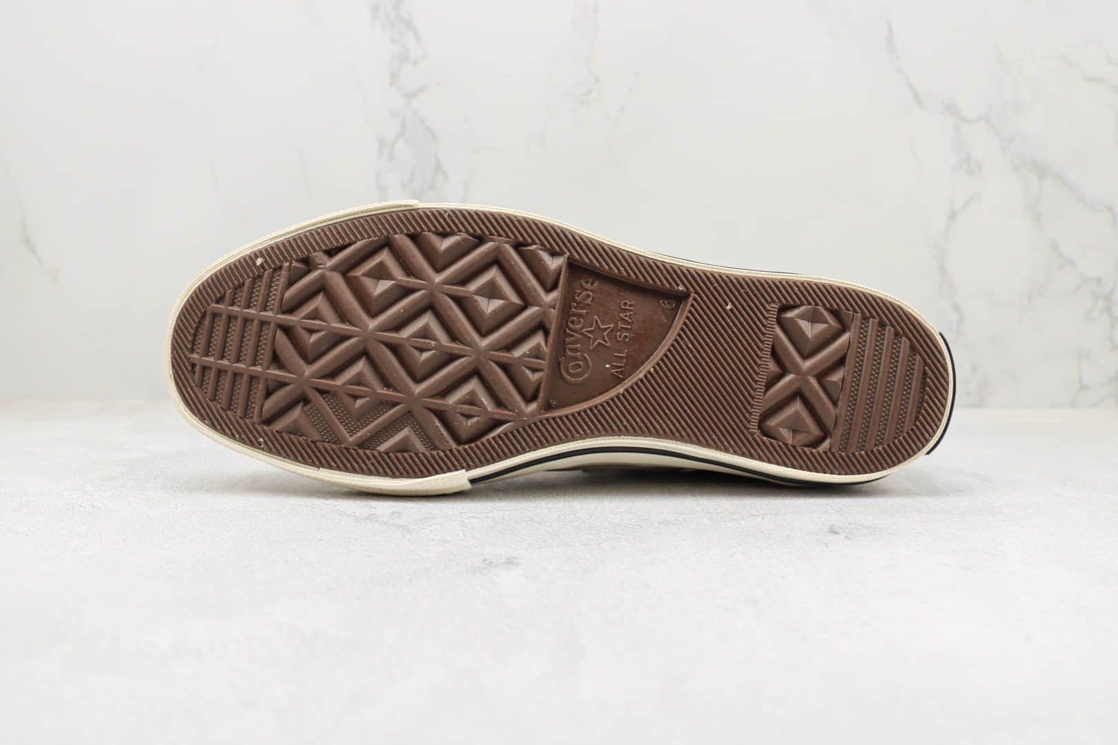 匡威Converse 1970s公司级版本高帮仙人掌印花元素蓝底硫化板鞋 天花板匡威帆布鞋 货号：A00653C