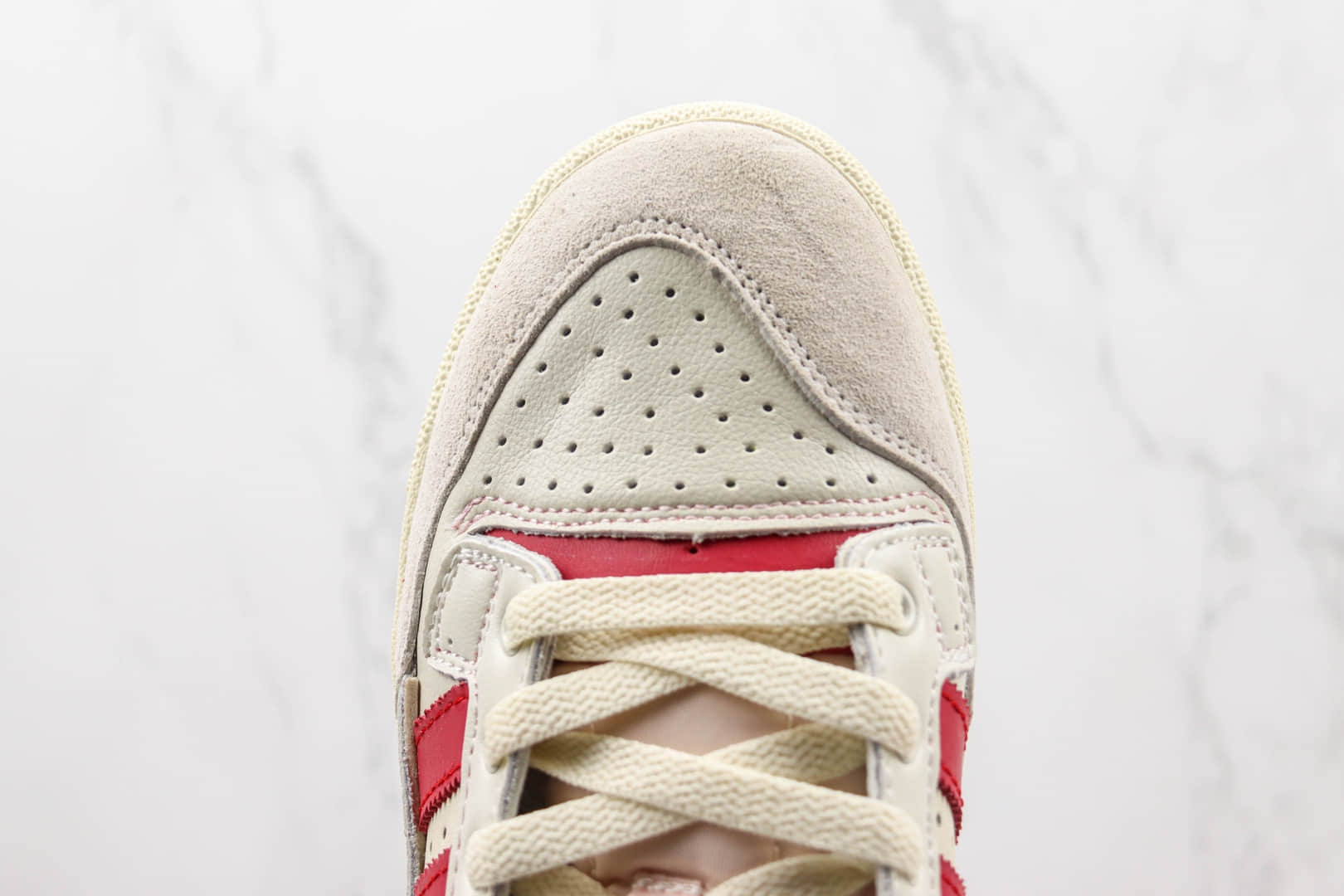 阿迪达斯Adidas Centennial 85 Low纯原版本白红色复古板鞋 莆田阿迪达斯复古篮球鞋 货号:HQ6278