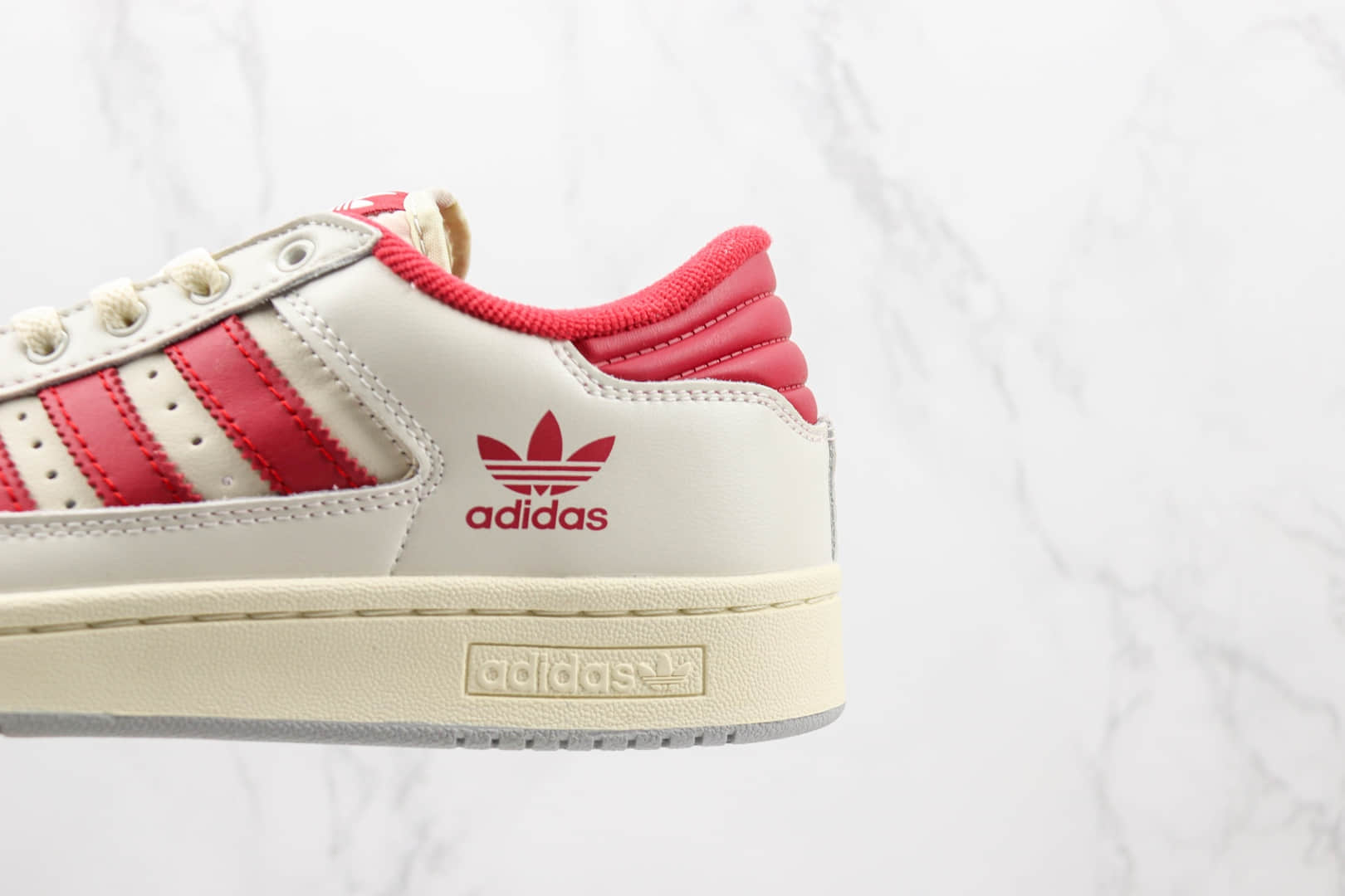 阿迪达斯Adidas Centennial 85 Low纯原版本白红色复古板鞋 莆田阿迪达斯复古篮球鞋 货号:HQ6278