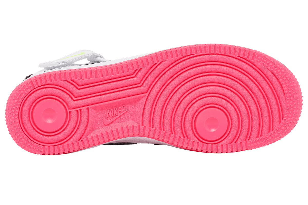 闪电钩+荧光细节!中帮AF1新配色首度曝光! 货号:FD0866-100