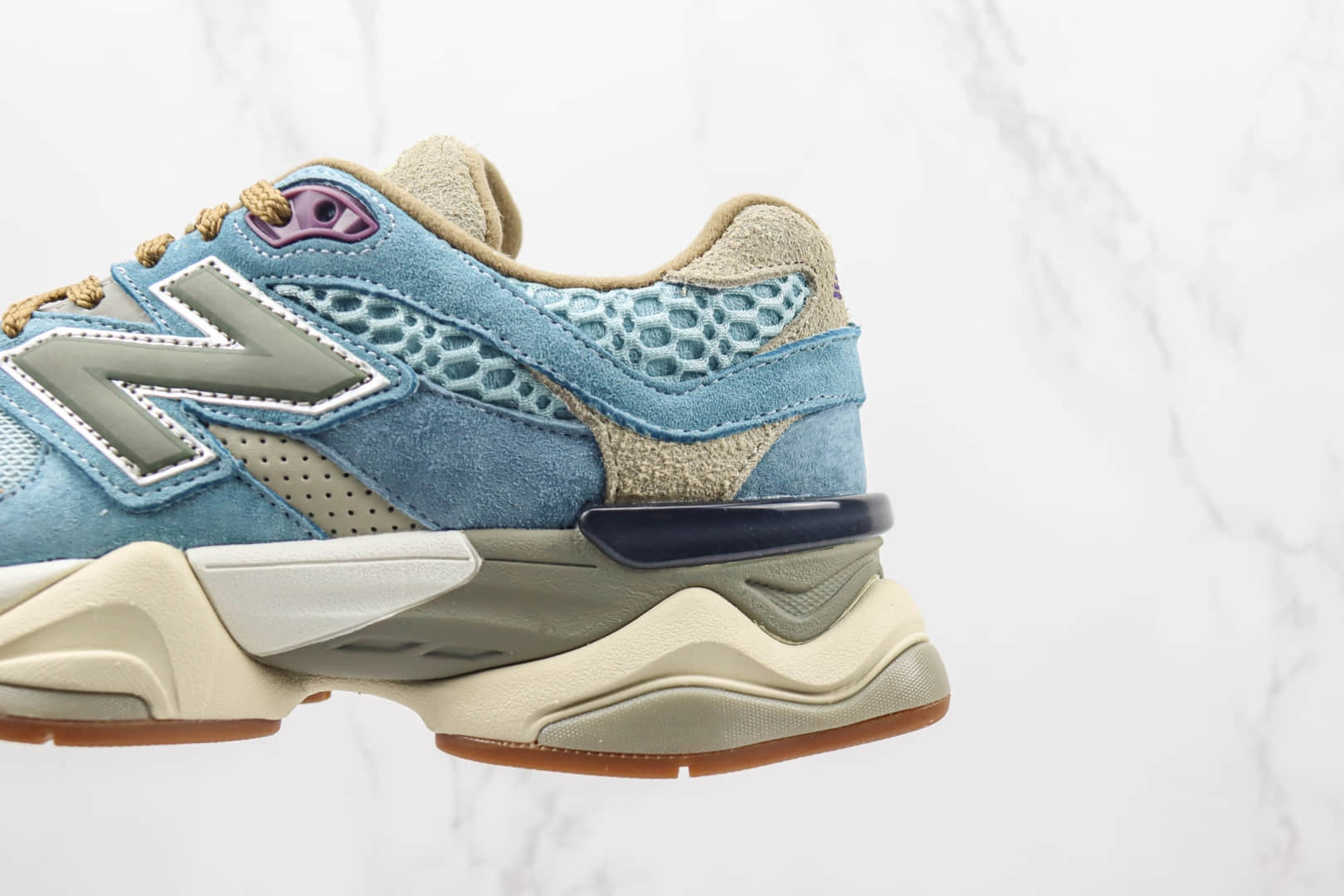 新百伦New Balance NB9060 x Joe Freshgoods联名款纯原版本NB9060蓝色复古老爹鞋 新百伦NB9060系列慢跑鞋 货号：U9060BD1