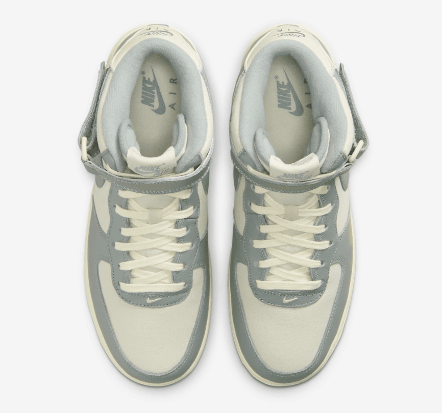 高级莫兰迪色系！中帮AF1新配色释出官图！ 货号：FB2036-100