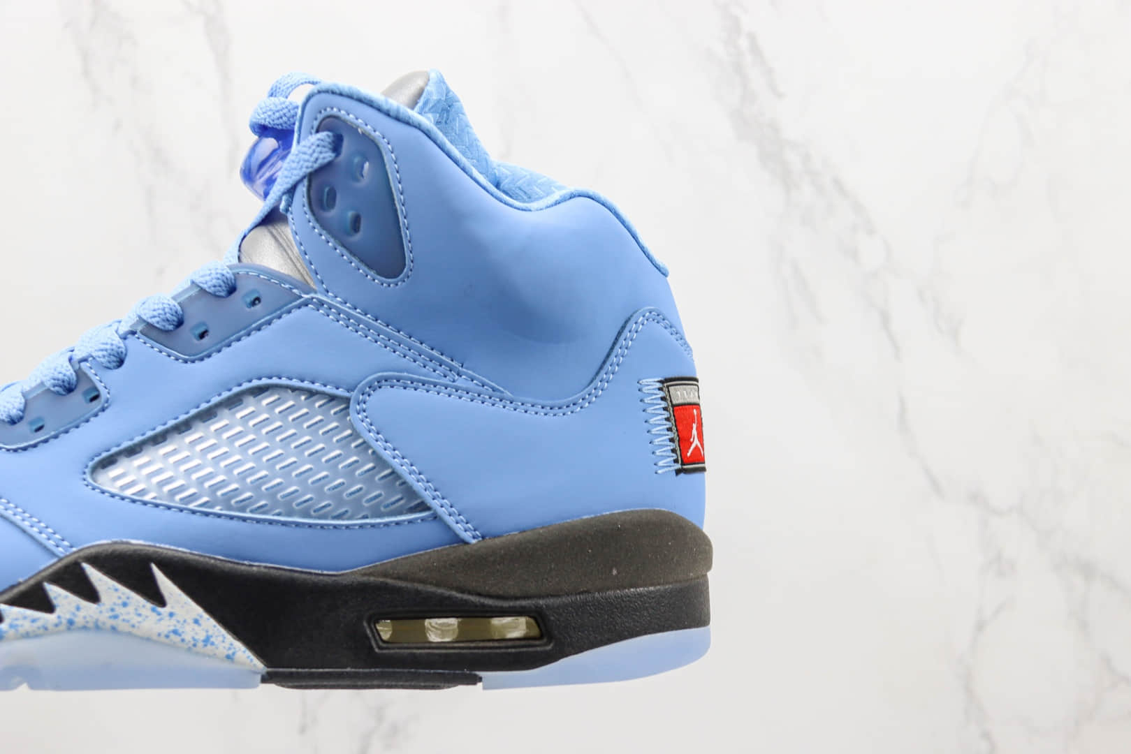乔丹Air Jordan 5纯原版本高帮AJ5北卡蓝配色篮球鞋 莆田天花板AJ5系列 货号:DV1310-401