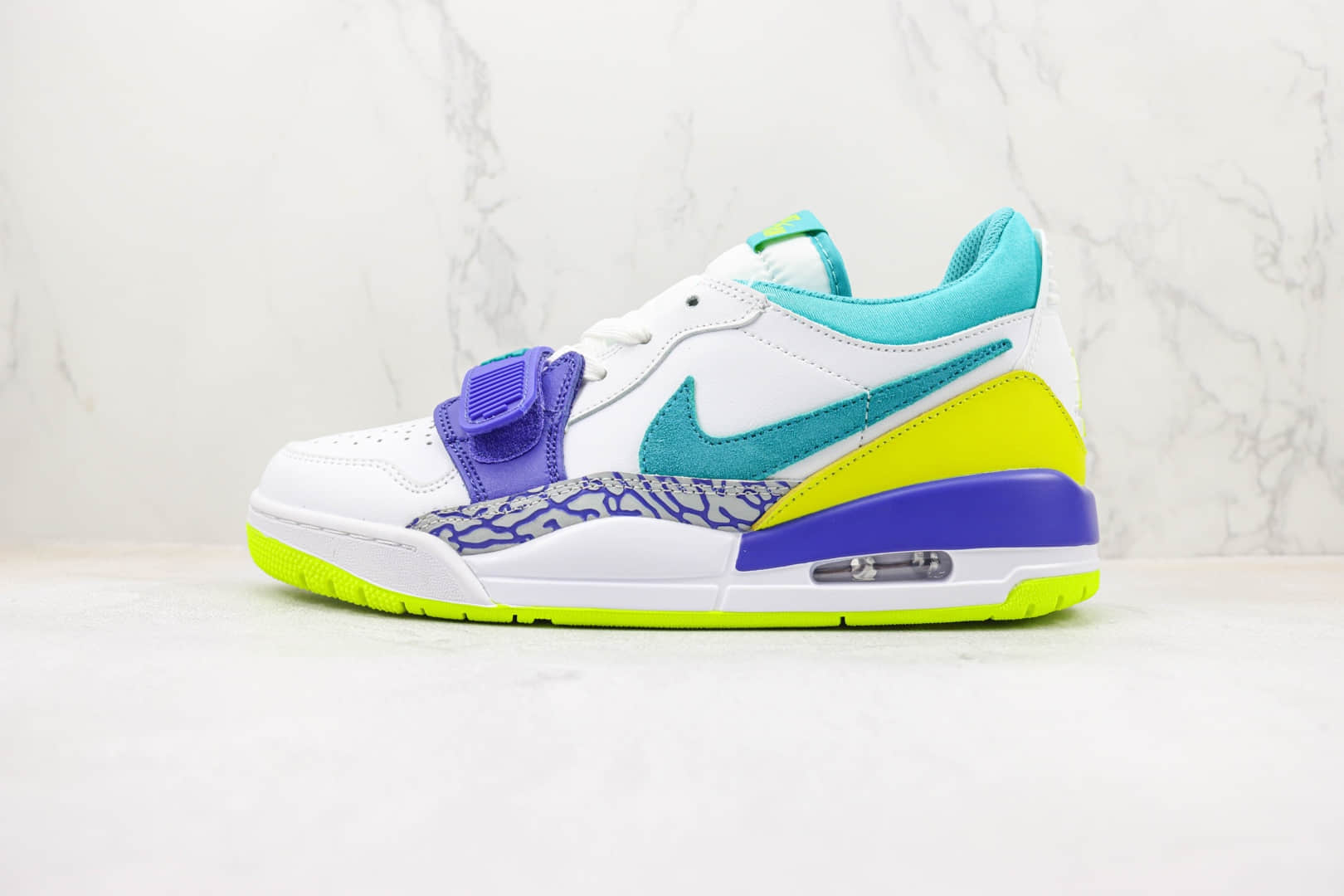 乔丹Air Jordan Legacy 312 Low纯原版本AJ312湖水绿三合一篮球鞋 莆田天花板乔丹篮球鞋 货号:CD7069-103