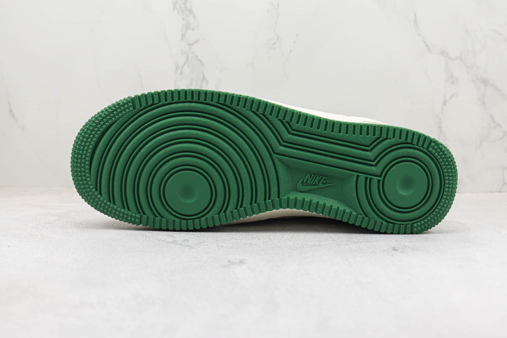 耐克Nike Air Force 1纯原版本空军一号米白深绿马克笔低帮板鞋 莆田天花板AF1系列 货号:DD9915-600