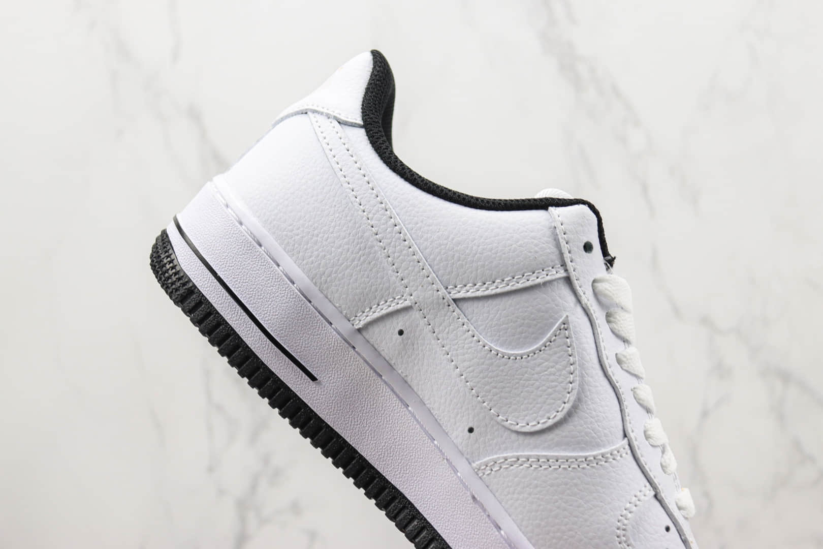 耐克Nike Air Force 1 Low纯原版本低帮空军一号40周年白黑金钩板鞋 莆田天花板AF1系列 货号:DD1225-001