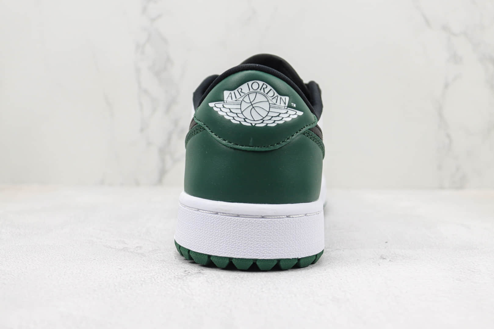 乔丹Air Jordan 1 Low纯原版本低帮A1J黑绿脚趾板鞋 莆田天花板AJ1系列 货号:DD9315-107