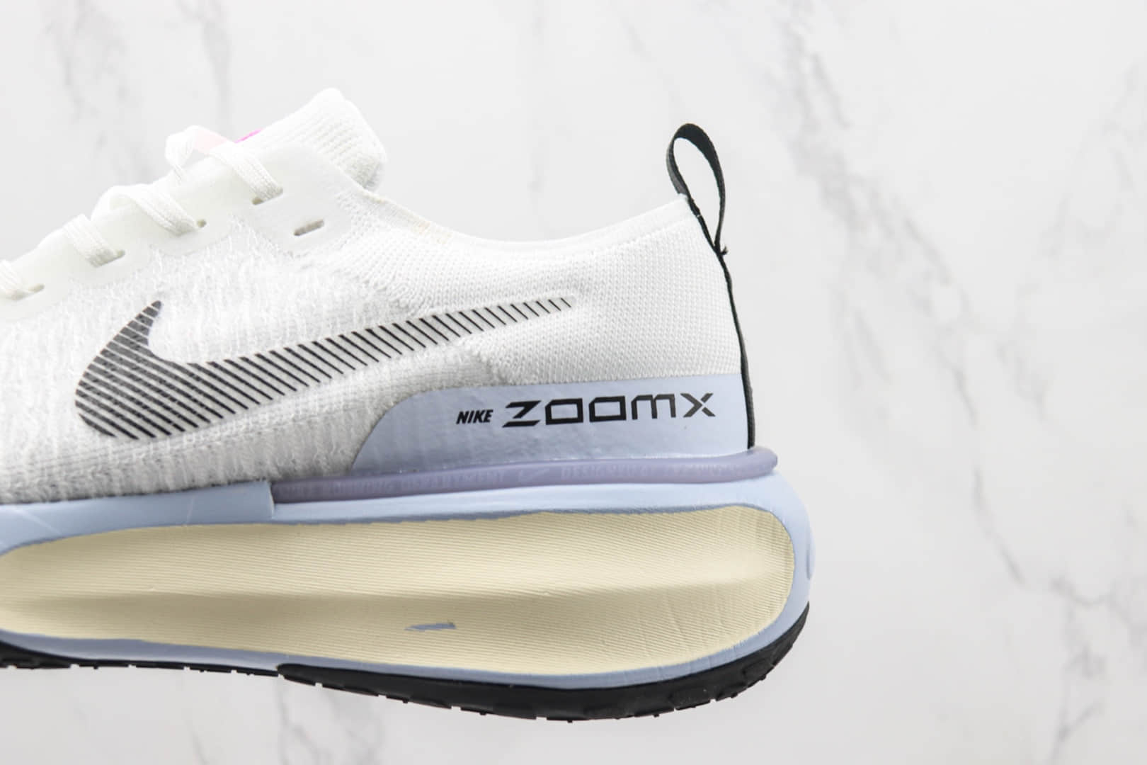耐克Nike Zoom x Invincible Run Flyknit 3纯原版本FK3代白蓝色马拉松跑鞋 莆田耐克货源 货号：DR2615-100