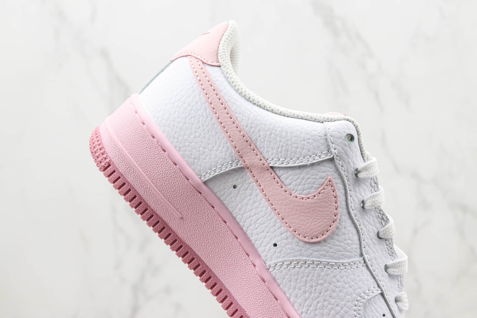 耐克Nike Air Force 1纯原版本低帮空军一号白粉色板鞋 莆田天花板AF1系列 货号:CT3839-107