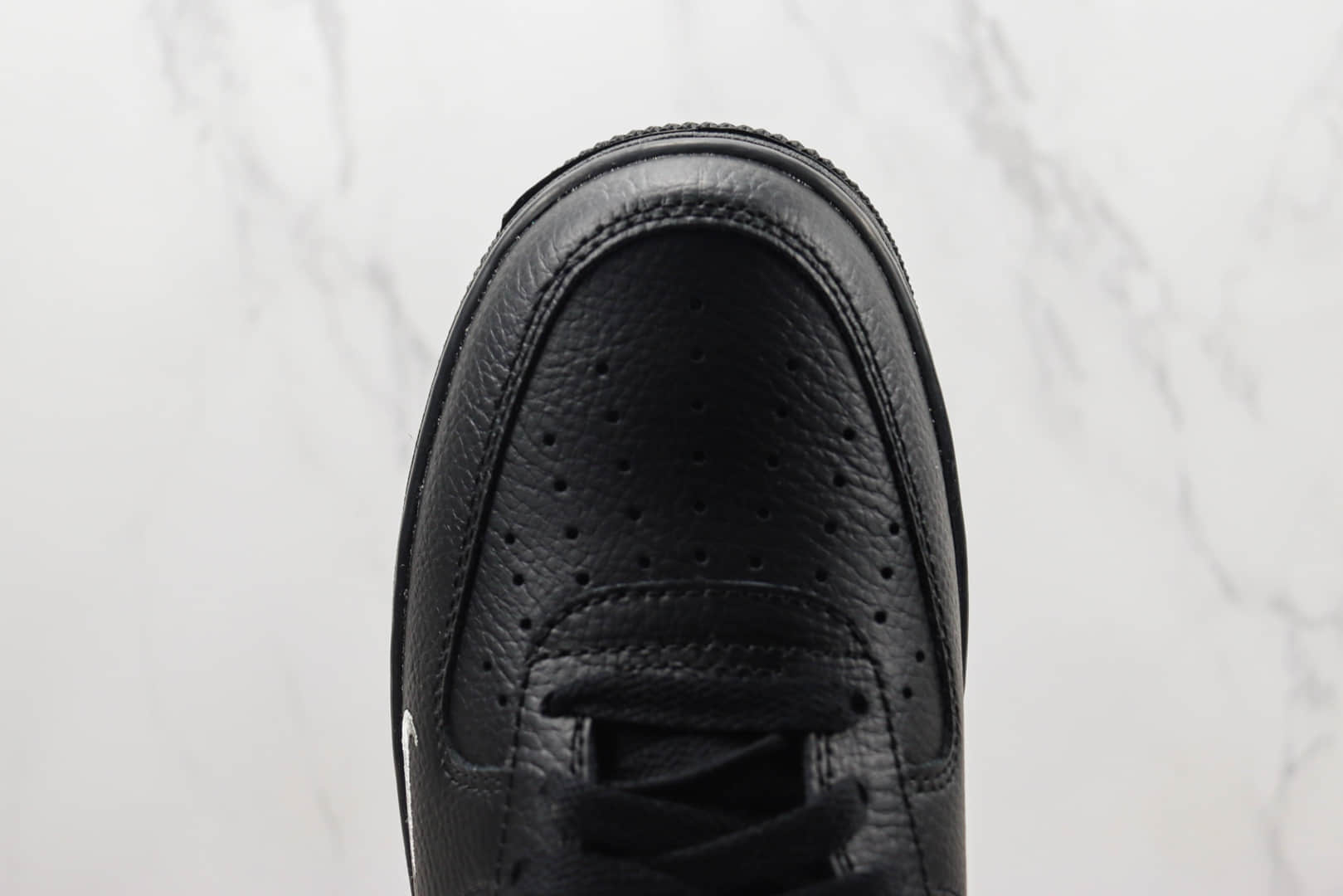 耐克Nike Air Force 1纯原版本低帮空军一号黑色镭射勾板鞋 莆田天花板AF1系列 货号:FD0654-001