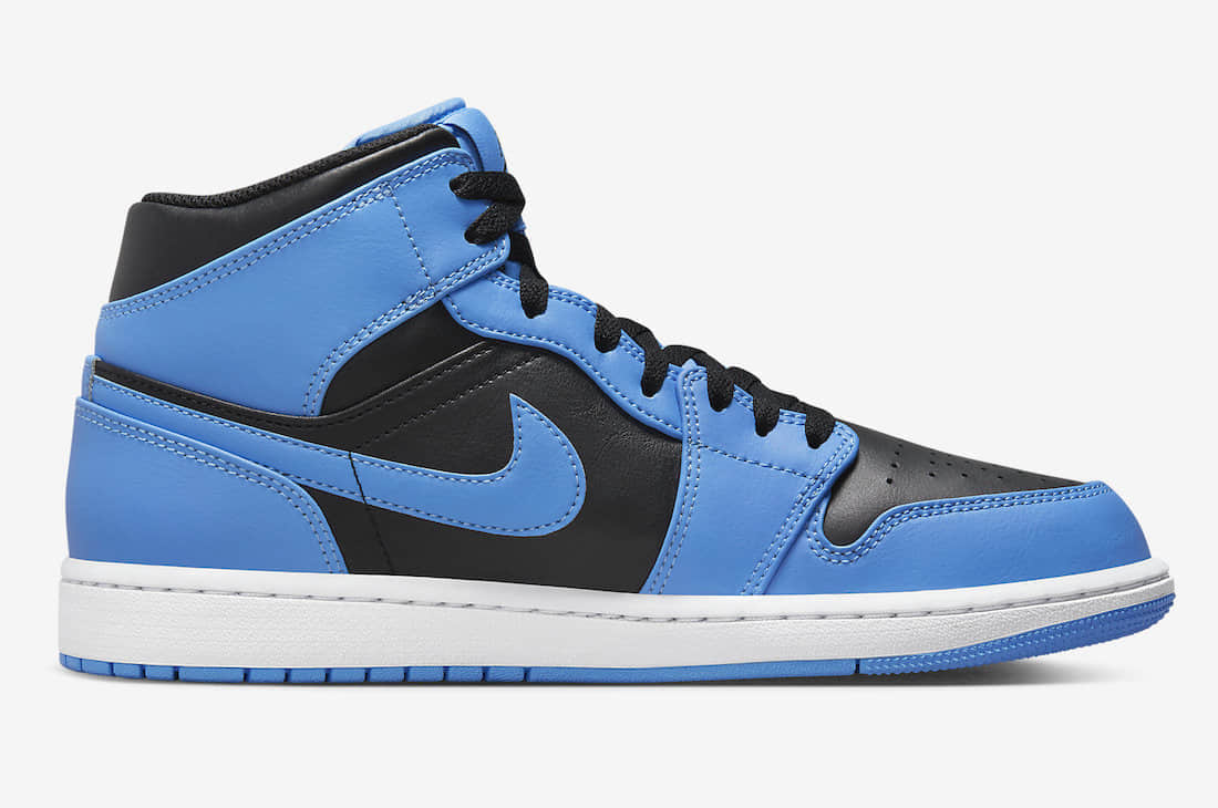 全新“大学蓝”AJ1 Mid 官图释出!近期登场! 货号:DQ8426-401