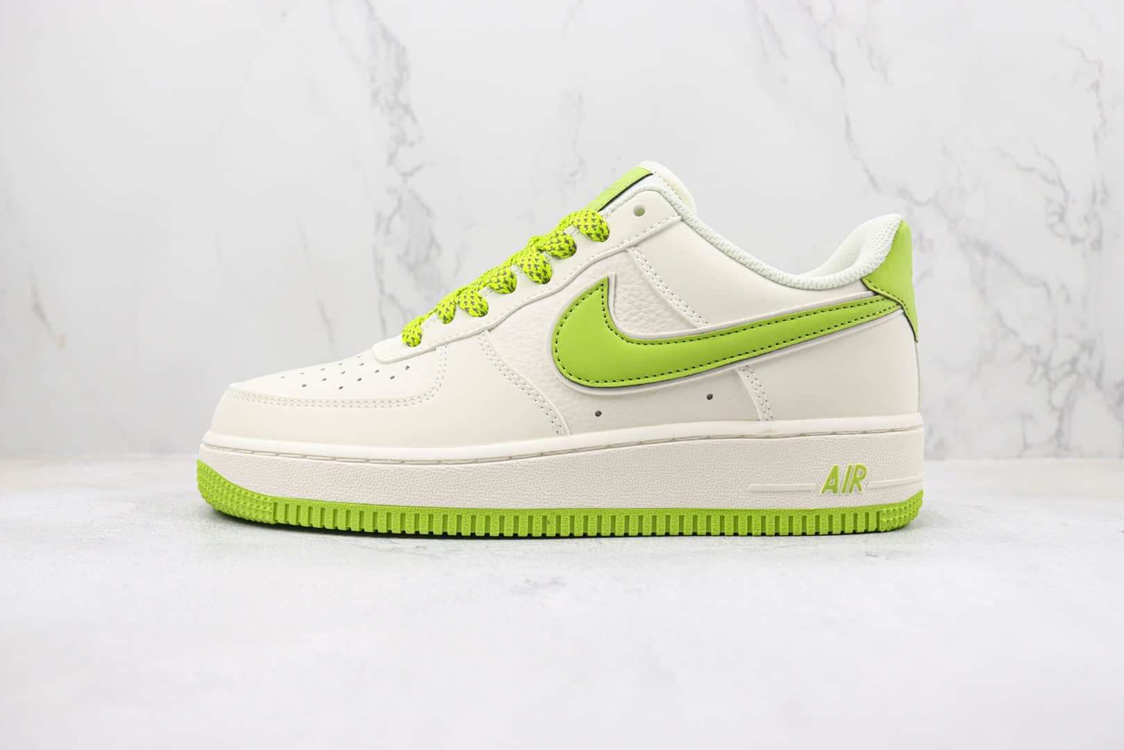 耐克Nike Air Force 1 Low纯原版本低帮空军一号白绿色板鞋 莆田天花板AF1系列 货号:GL6835-007