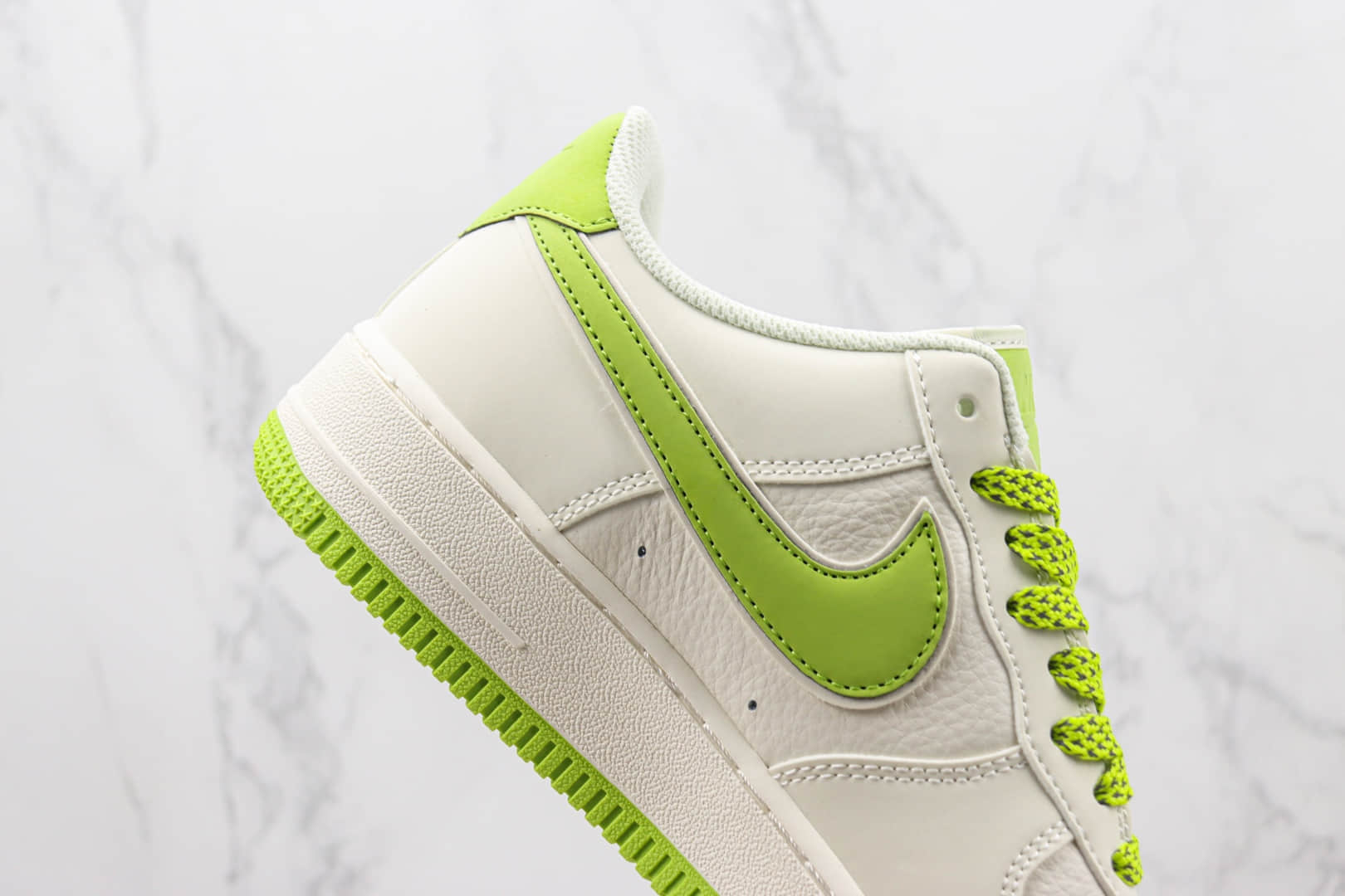 耐克Nike Air Force 1 Low纯原版本低帮空军一号白绿色板鞋 莆田天花板AF1系列 货号:GL6835-007