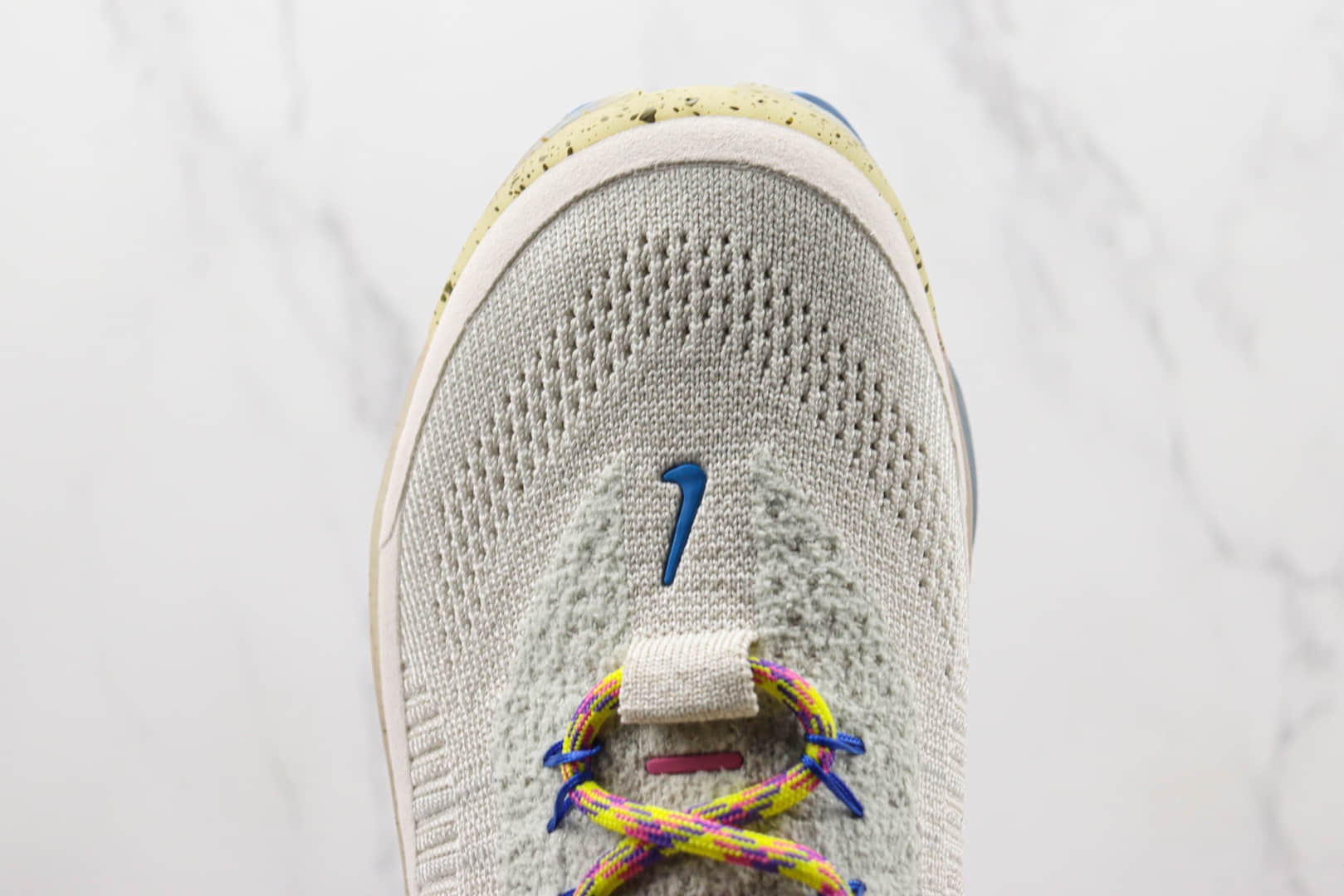 耐克Nike Air Max Scorpion FK纯原版本天蝎座系列浅灰黄粉蓝大气垫跑鞋 莆田复刻耐克 货号:FJ7070-001