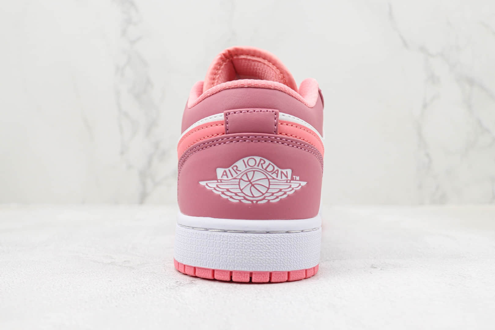 乔丹Air Jordan 1 Low纯原版本低帮AJ1白粉色板鞋 莆田天花板AJ1系列 货号:553560-616