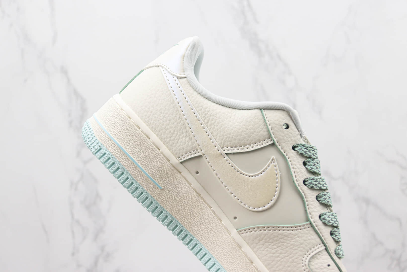 耐克Nike Air Force 1 Low纯原版本低帮空军一号珠光白蓝板鞋 莆田天花板AF1系列 货号：DD9915-688