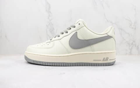 耐克Nike Air Force 1 Low '07纯原版本低帮空军一号米灰色板鞋 莆田天花板AF1系列 货号:SP0758-028