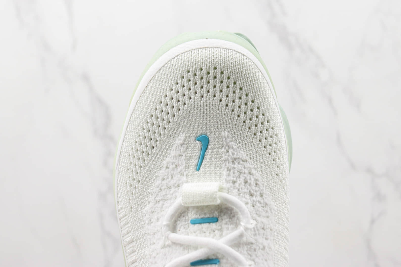 耐克Nike Air Max Scorpion FK纯原版本白粉蓝大气垫增高跑鞋 莆田耐克货源 货号：DV7402-100
