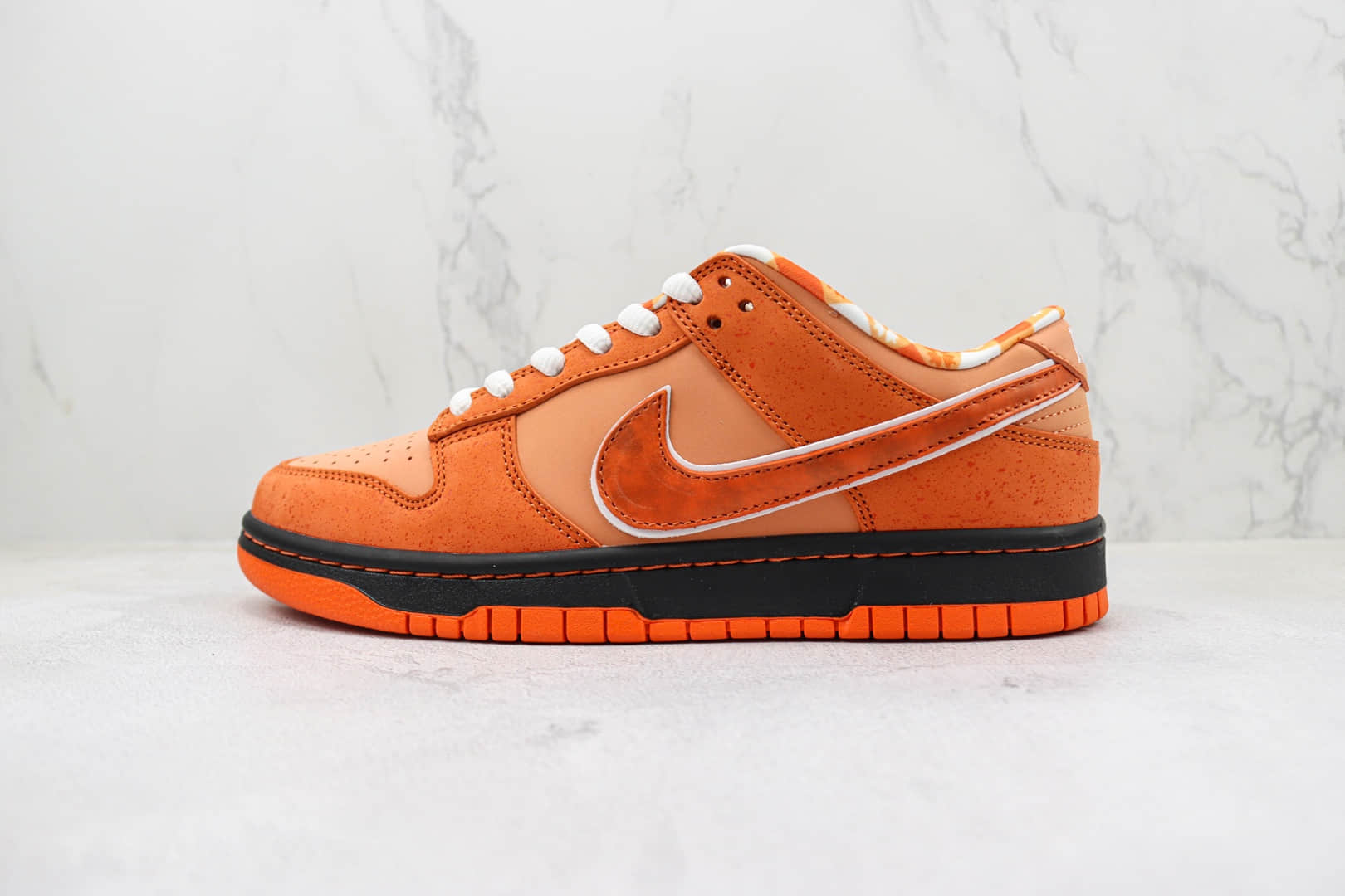耐克Concepts x Nike SB Dunk Low “Orange Lobster”纯原版本低帮SB Dunk橙龙虾板鞋 莆田天花板Dunk系列 货号:FD8776-800