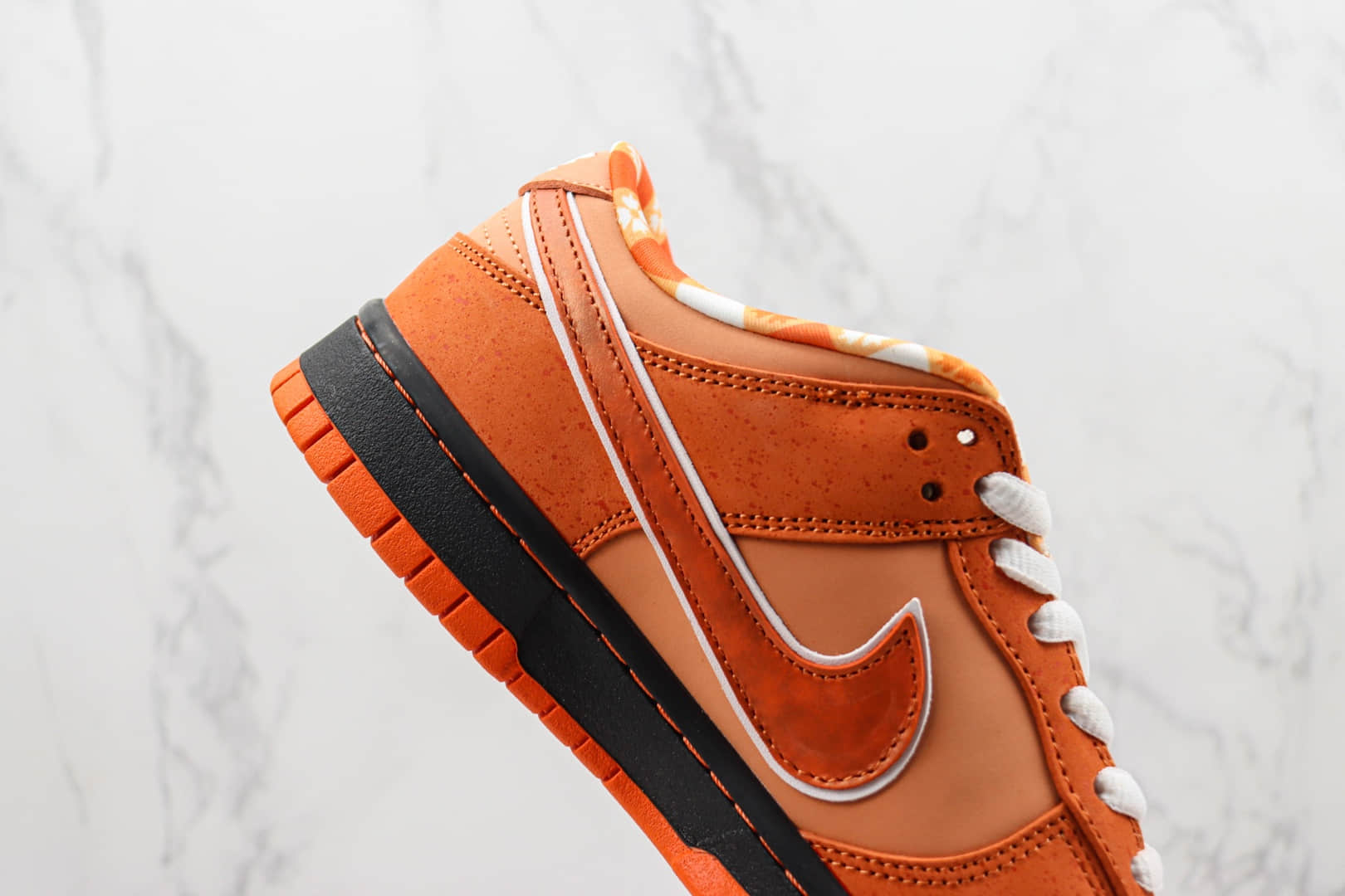 耐克Concepts x Nike SB Dunk Low “Orange Lobster”纯原版本低帮SB Dunk橙龙虾板鞋 莆田天花板Dunk系列 货号:FD8776-800