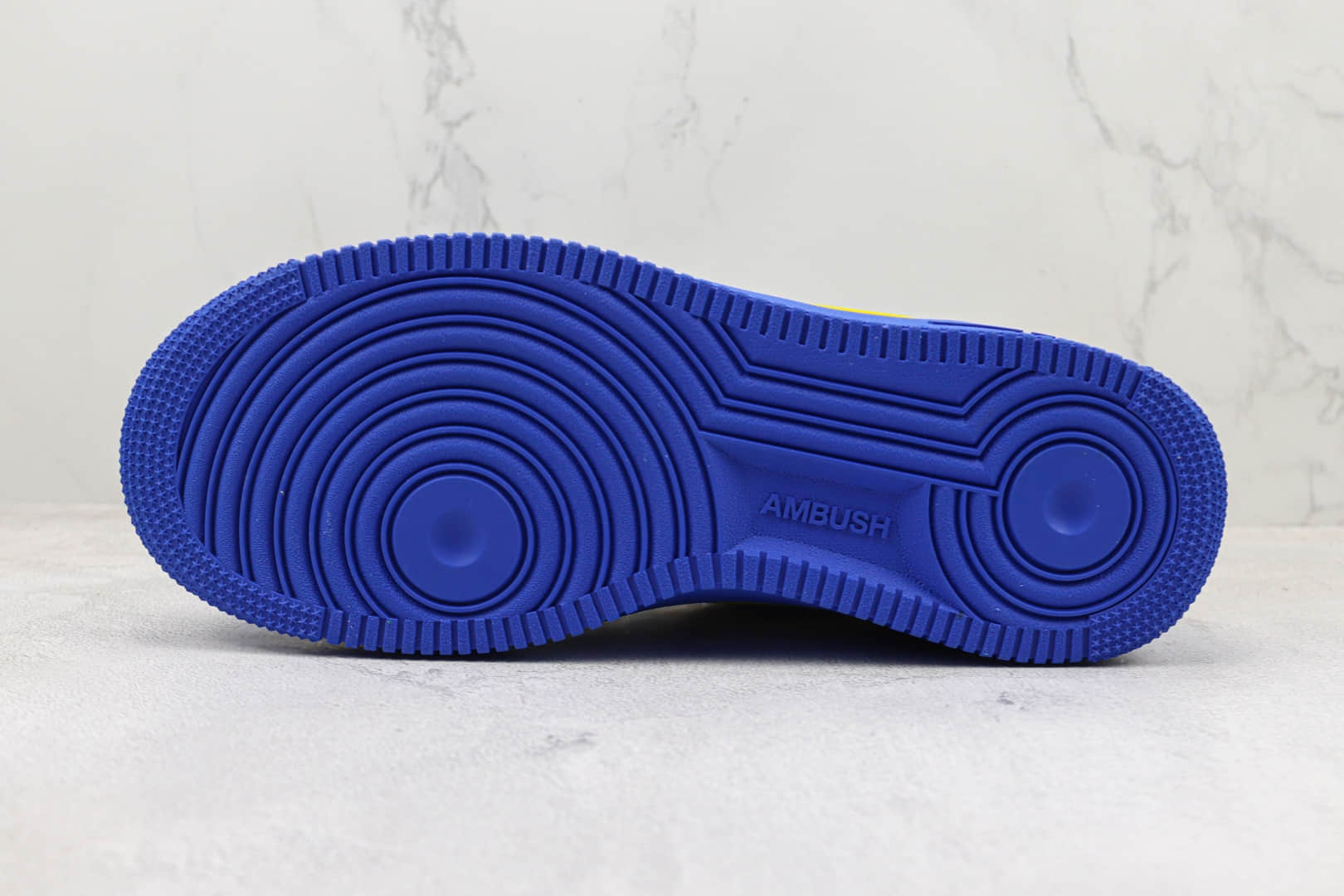 耐克AMBUSH x Nike Air Force 1 Low纯原版本空军一号低帮蓝黄色板鞋 货号:DV3464-400