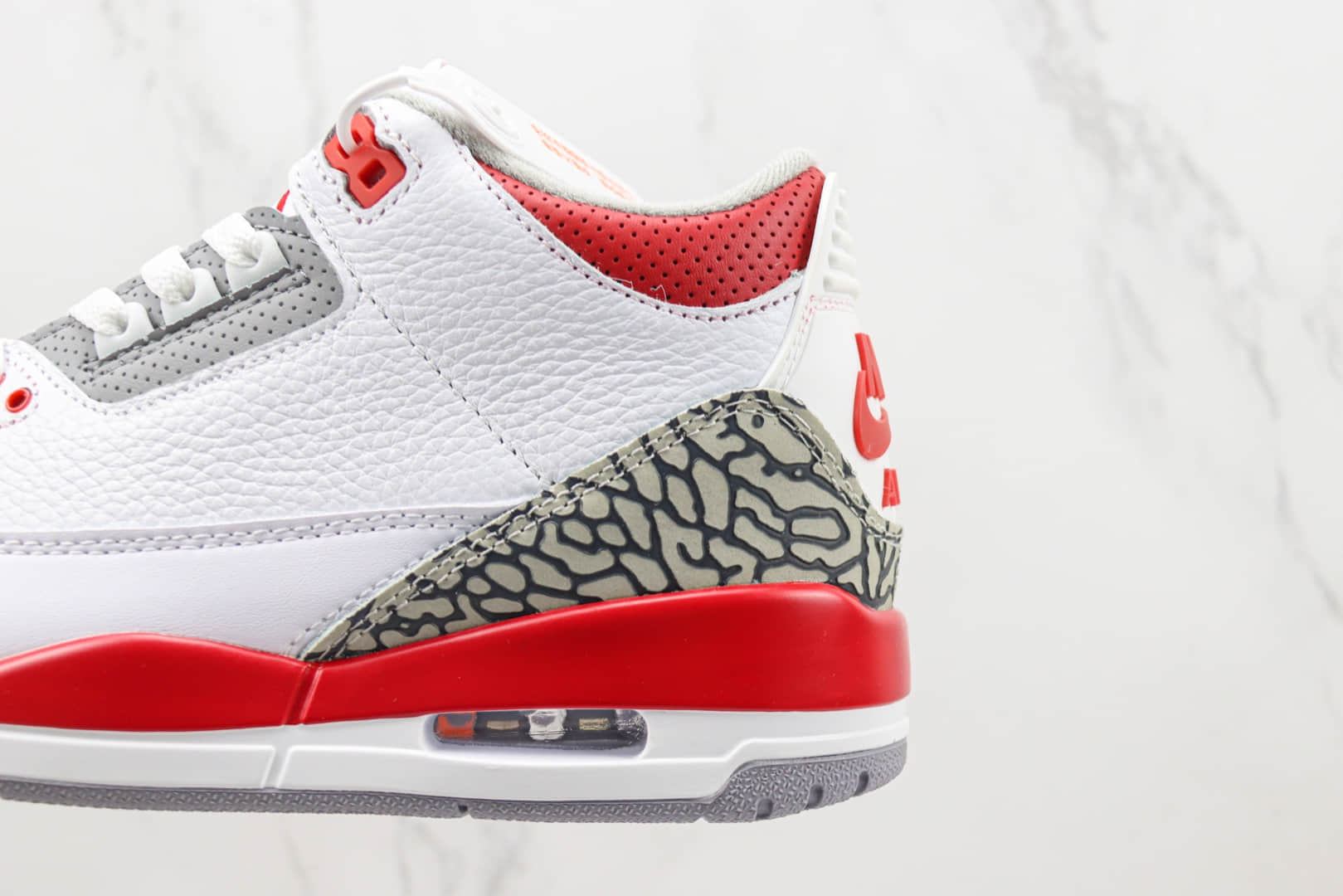 乔丹Air Jordan 3 OG “Fire Red”纯原版本AJ3火焰红篮球鞋 莆田天花板AJ系列 货号:DN3707-160
