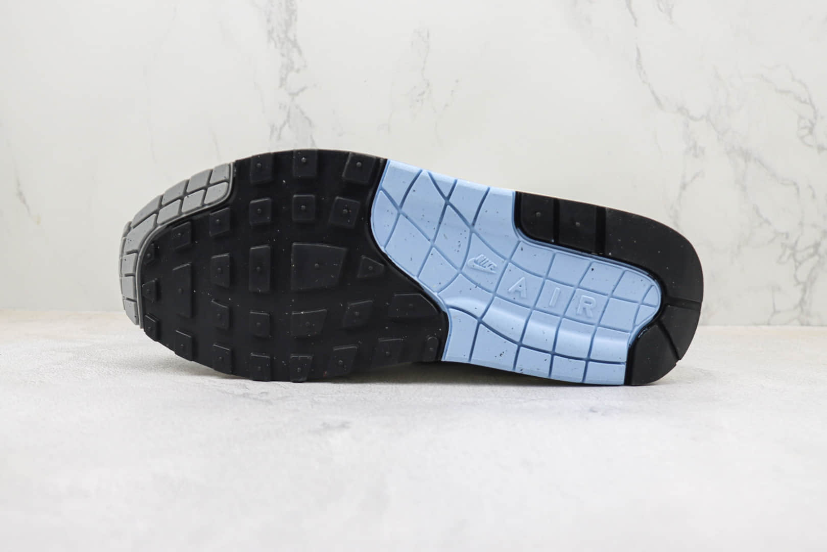 耐克Nike Air Max 1 PRM纯原版本灰白石斑纹跑鞋 莆田耐克货源 货号:FB5059-100