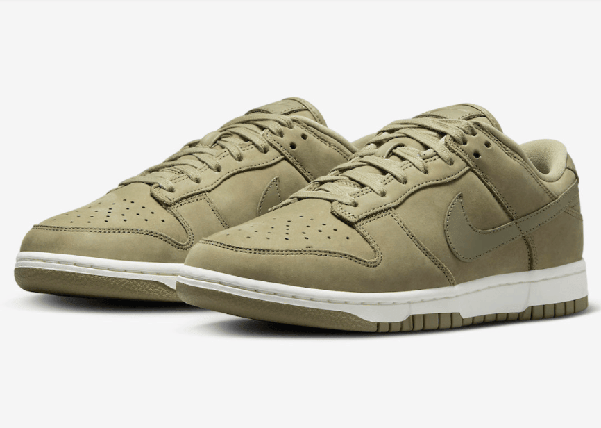 复古橄榄绿!低帮Dunk新配色即将发售! 货号:DV7415-200