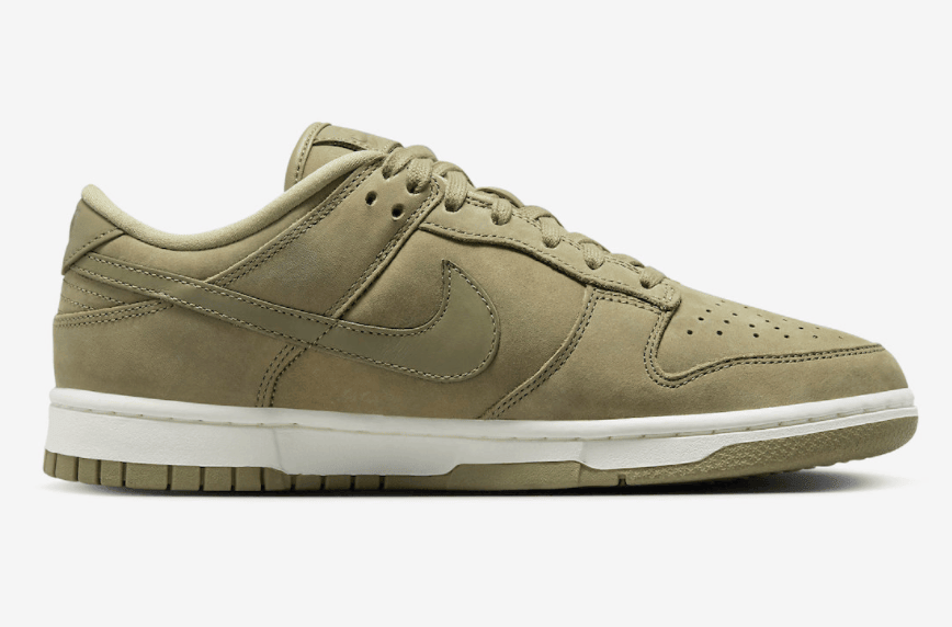 复古橄榄绿!低帮Dunk新配色即将发售! 货号:DV7415-200