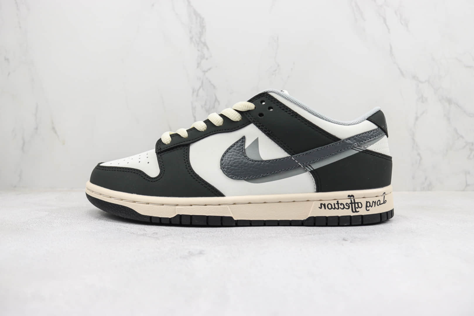 耐克Nike SB Dunk Low纯原版本大友克洋低帮SB Dunk黑灰双钩板鞋 莆田天花板Dunk系列 货号:DD0302-256