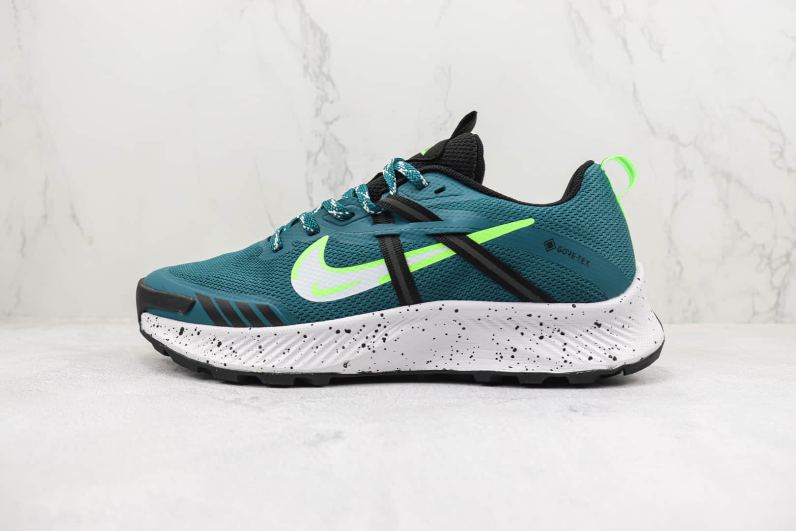 耐克Nike Pegasus Trail2纯原版本飞马2代墨绿色网面跑鞋 莆田耐克工厂 货号:AR1667-514