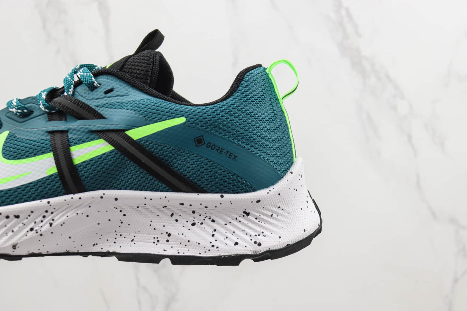 耐克Nike Pegasus Trail2纯原版本飞马2代墨绿色网面跑鞋 莆田耐克工厂 货号:AR1667-514