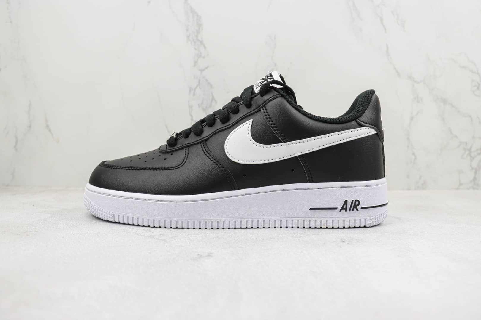 耐克Nike Air Force 1 Low '07纯原版本空军一号低帮黑白色板鞋 莆田天花板AF1系列 货号:CJ0952-001