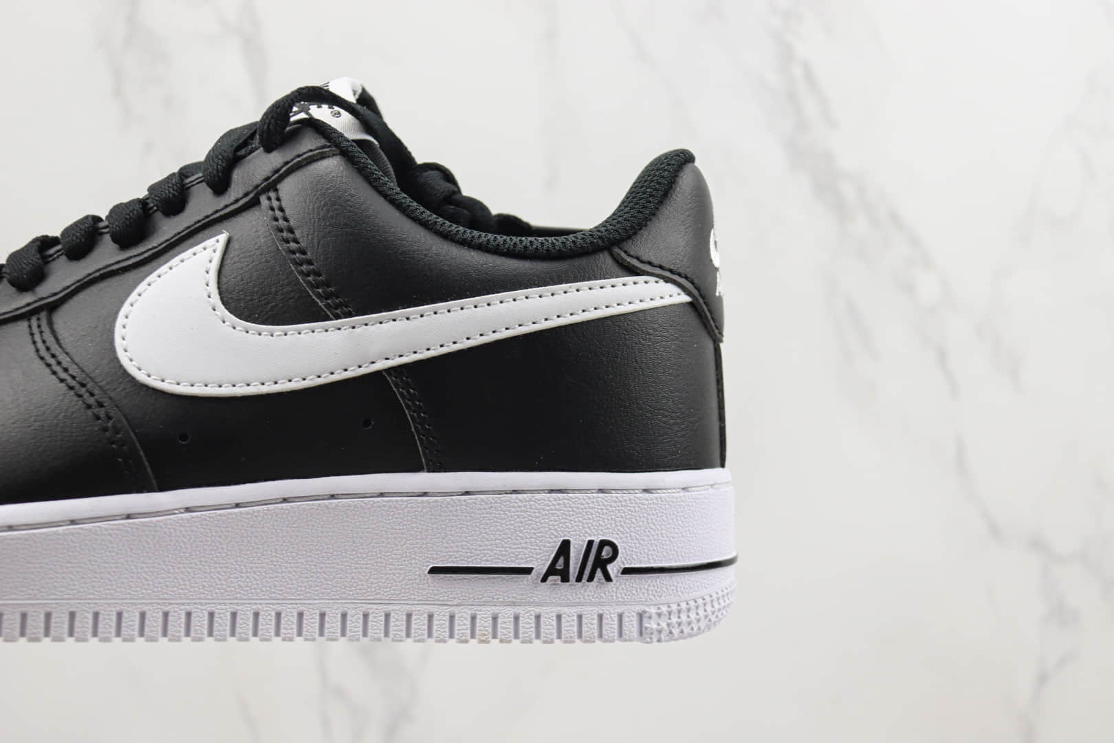 耐克Nike Air Force 1 Low '07纯原版本空军一号低帮黑白色板鞋 莆田天花板AF1系列 货号:CJ0952-001