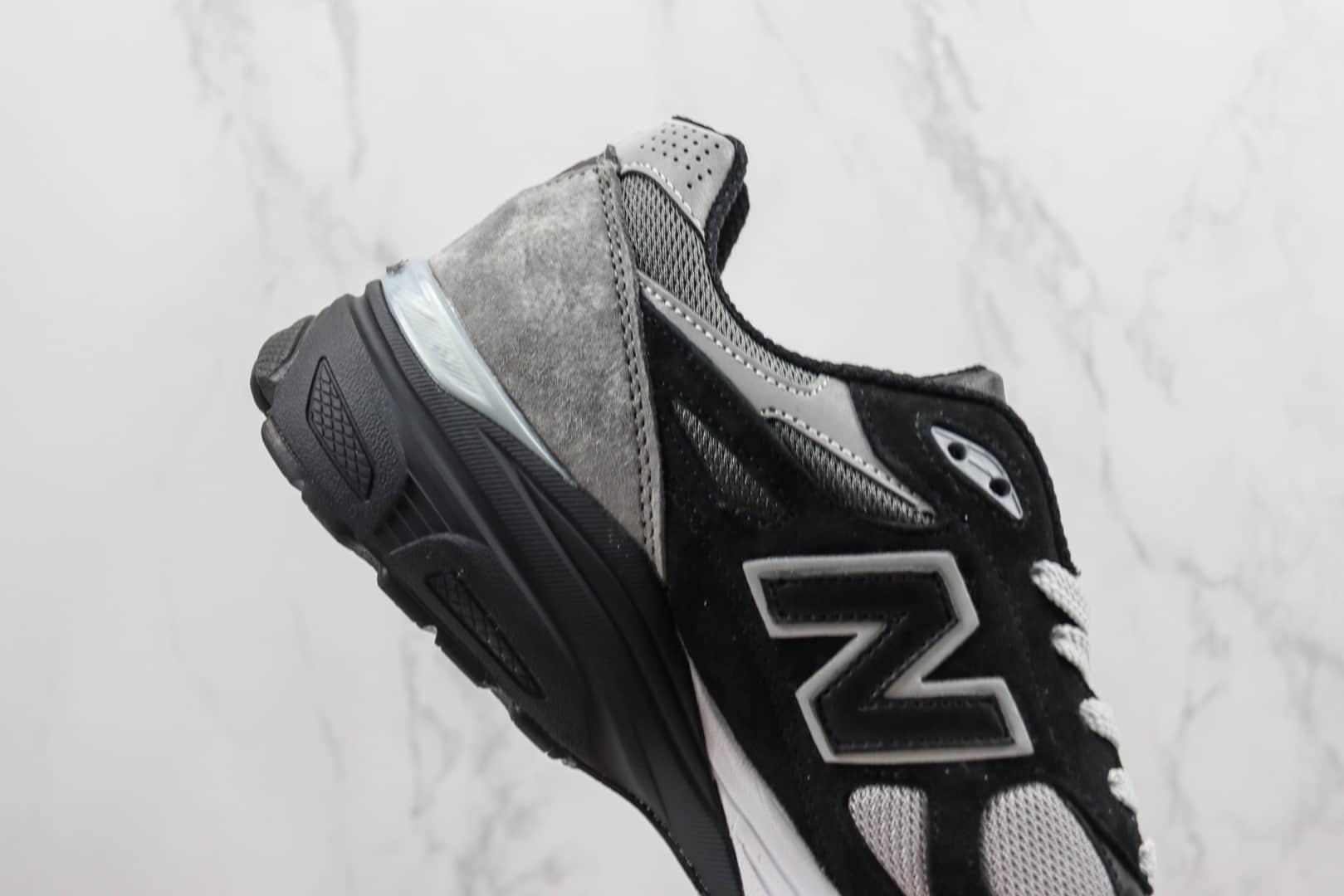 DTLR x New Balance 990V3纯原版本NB990V3联名款灰黑色复古跑步鞋 莆田新百伦货源 货号:M990DL3