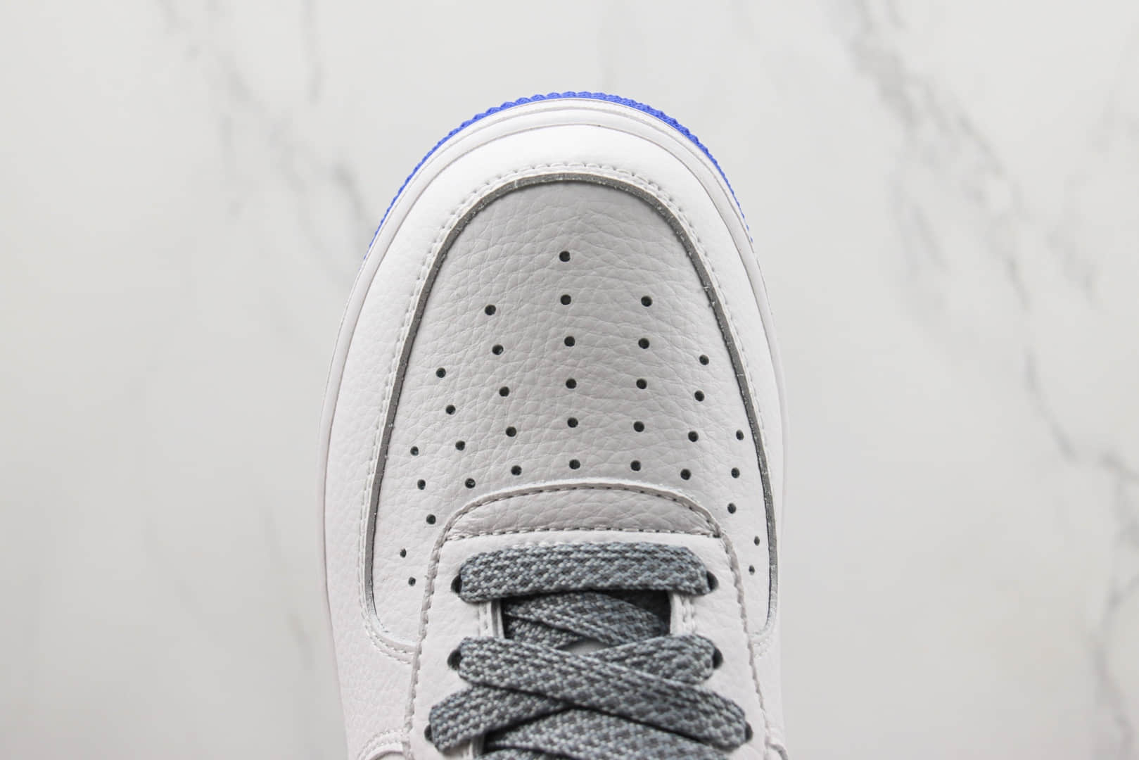 耐克Nike Air Force 1 Low纯原版本低帮空军一号白蓝满天星板鞋 莆田天花板AF1系列 货号:LS0216-023