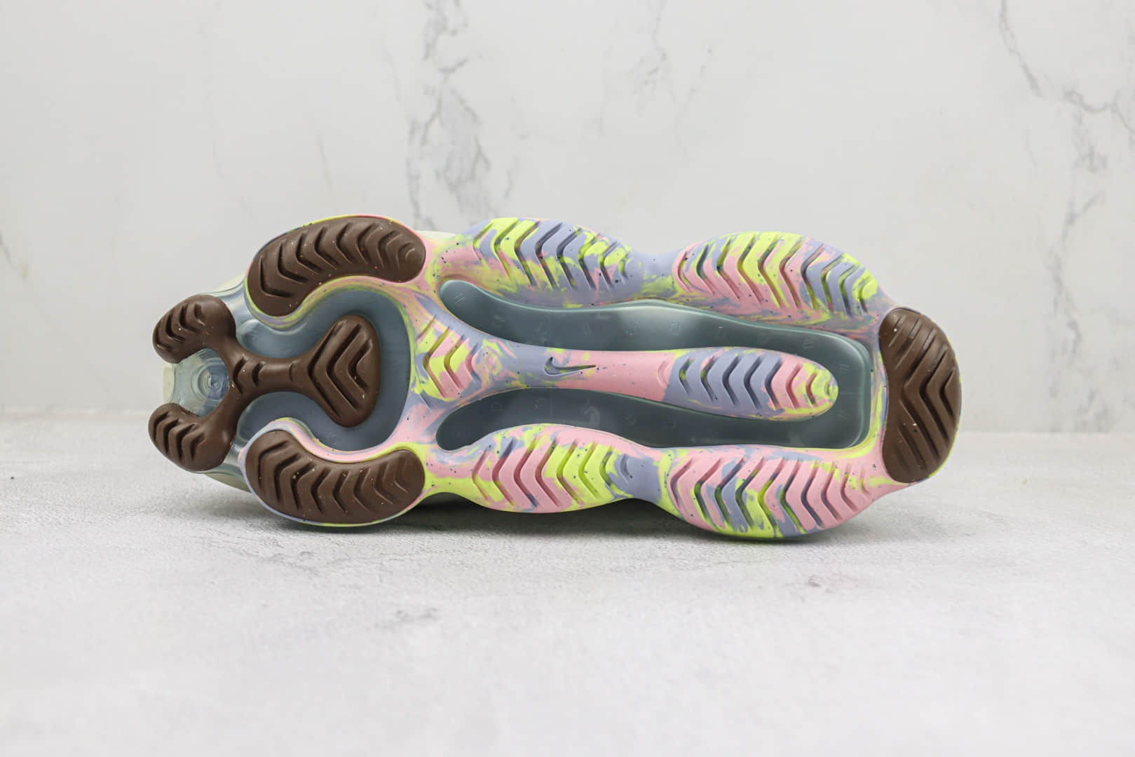 耐克Nike Air Max Scorpion FK纯原版本白蓝色大气垫跑鞋 莆田耐克工厂 货号:FJ7736-141