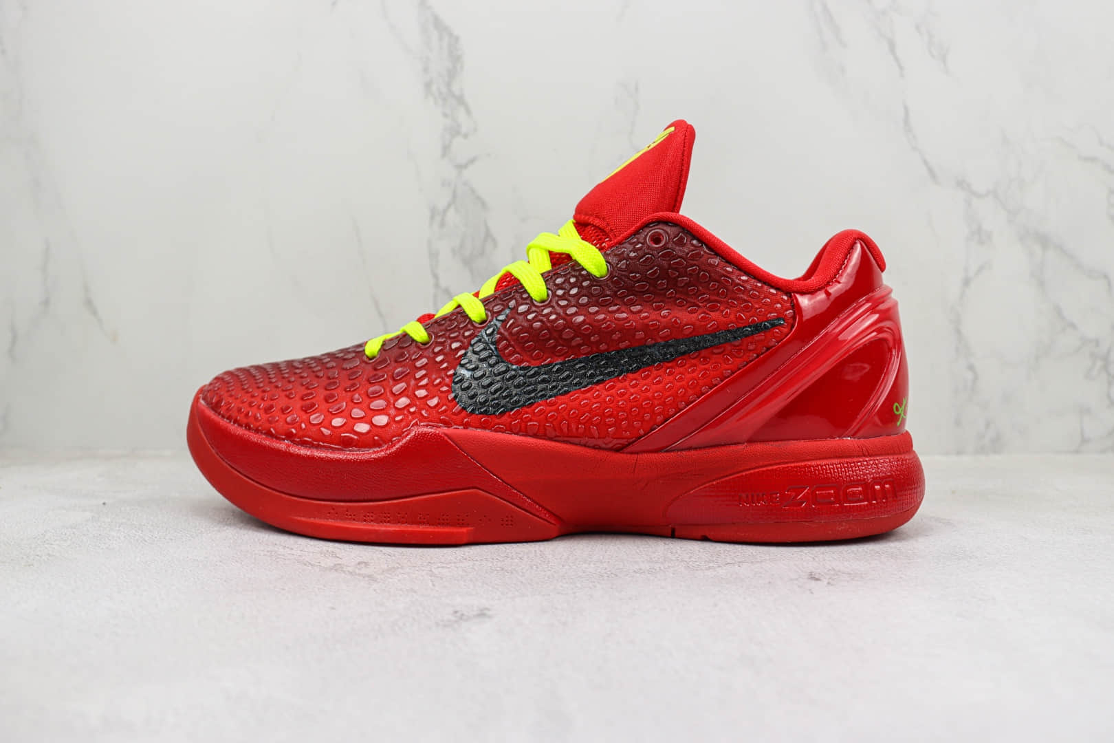 耐克Nike Zoom Kobe 6 Protro纯原版本科比6代红色实战篮球鞋 莆田复刻耐克 货号：FV4921-600