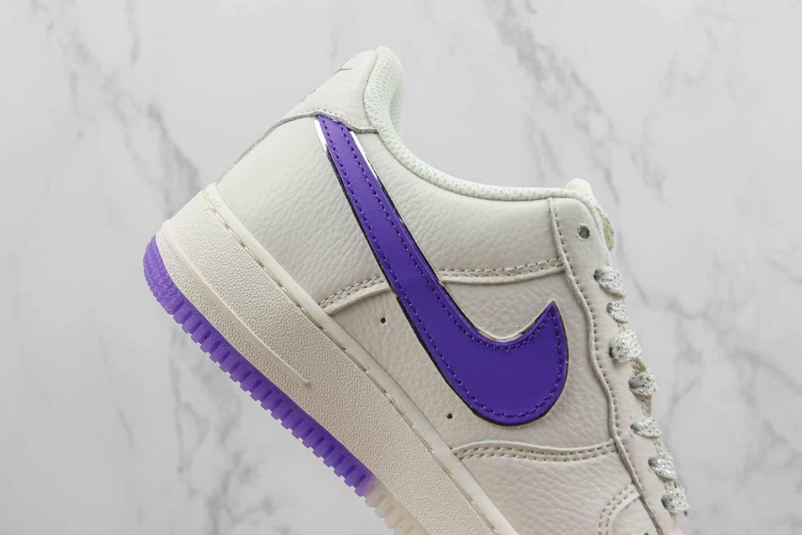 耐克Nike Air Force 1 '07 Low纯原版本低帮空军一号UN联名紫水晶板鞋 莆田复刻耐克 货号:BS9055-733