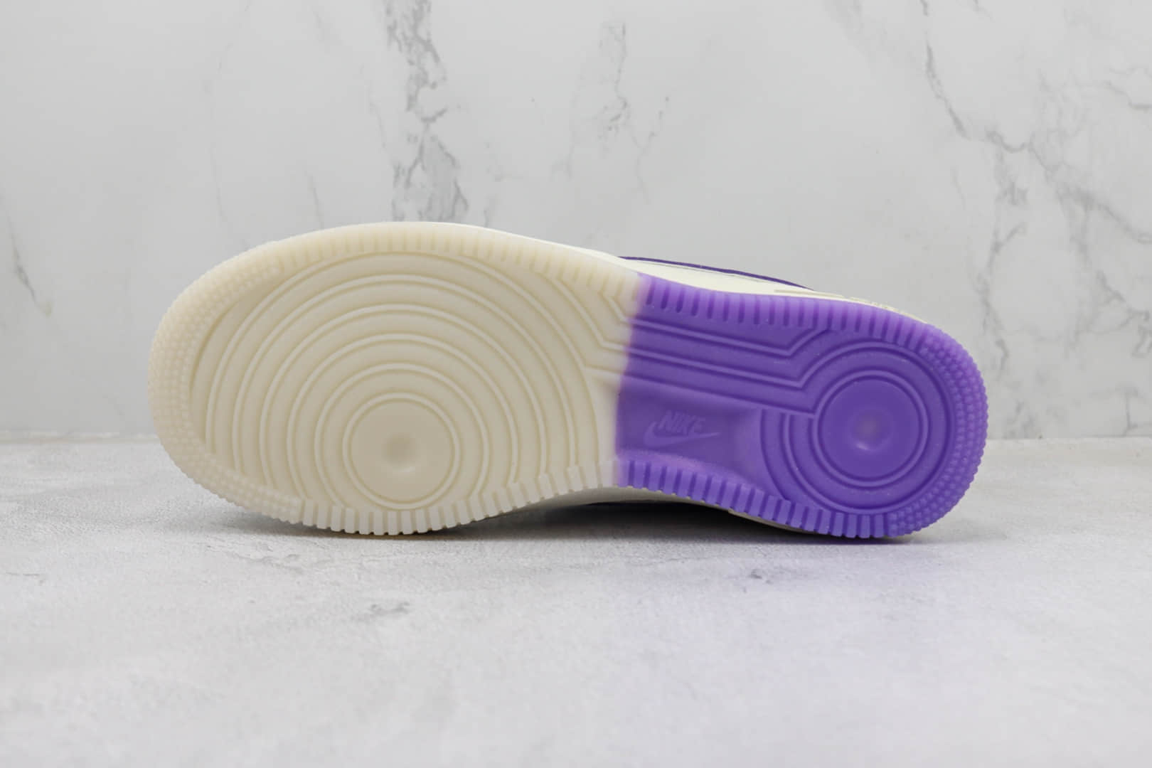 耐克Nike Air Force 1 '07 Low纯原版本低帮空军一号UN联名紫水晶板鞋 莆田复刻耐克 货号:BS9055-733